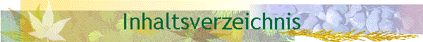 Inhaltsverzeichnis